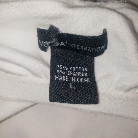 Moda International Corset Tank Top Womens Large Lace Detail Y2K Spaghetti Strap - Picture 4 of 5